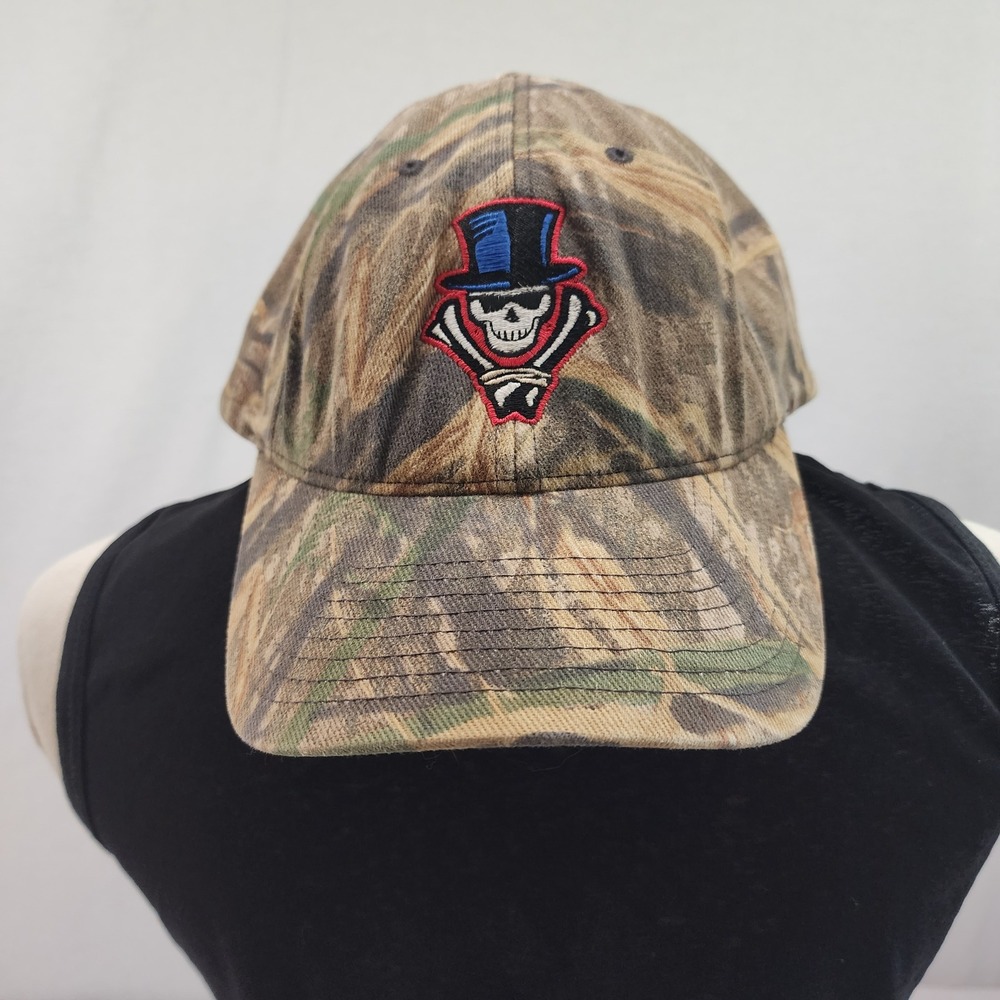 Camo Hat Voodoo Hunters Advantage Series Skull Top Hat Flexfit